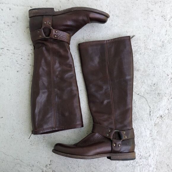 Frye Phillip harness boots - Picture 3 of 8